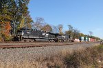 Norfolk Southern train 25P with 4463 leading at Cove PA